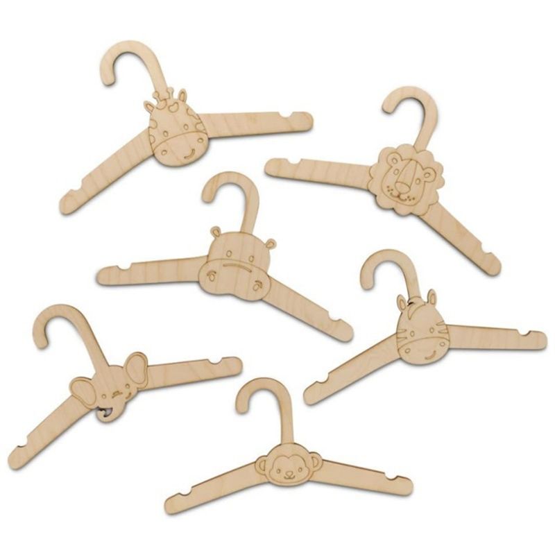 ABVT-20PCS Urocze drewniane wi – Baby Clothing Hanging Rack recenzja i cena