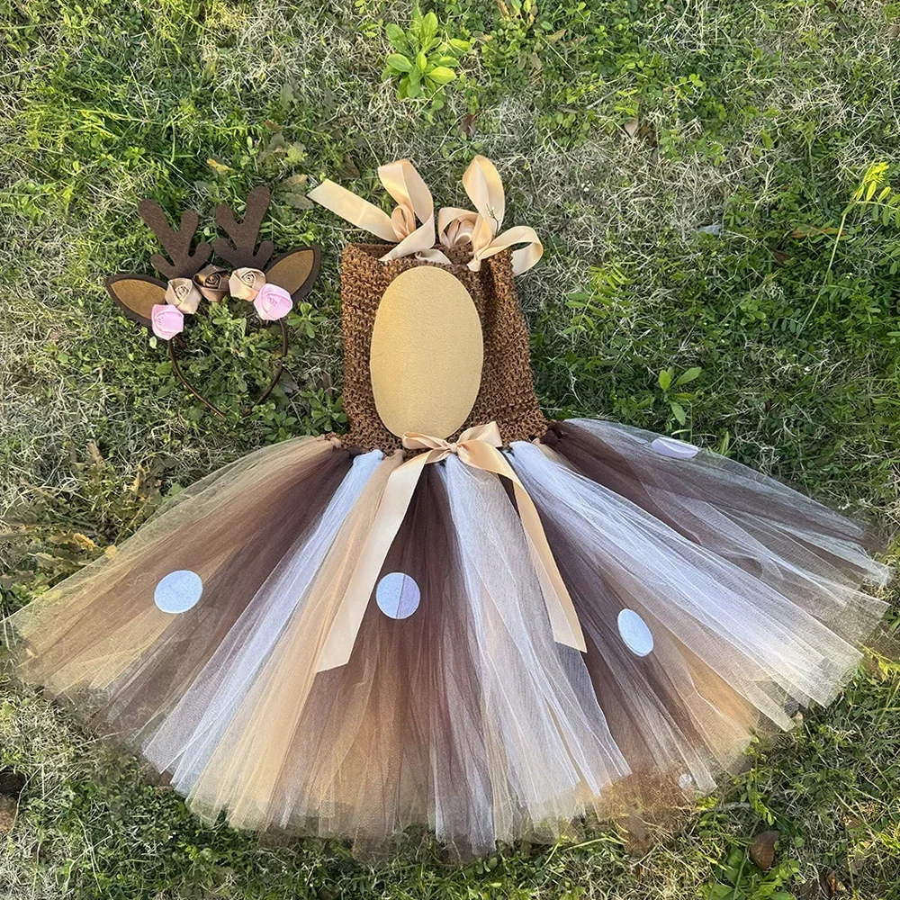 Sukienka Tutu z Jeleniem dla D – Baby Clothing Dresser recenzja i cena