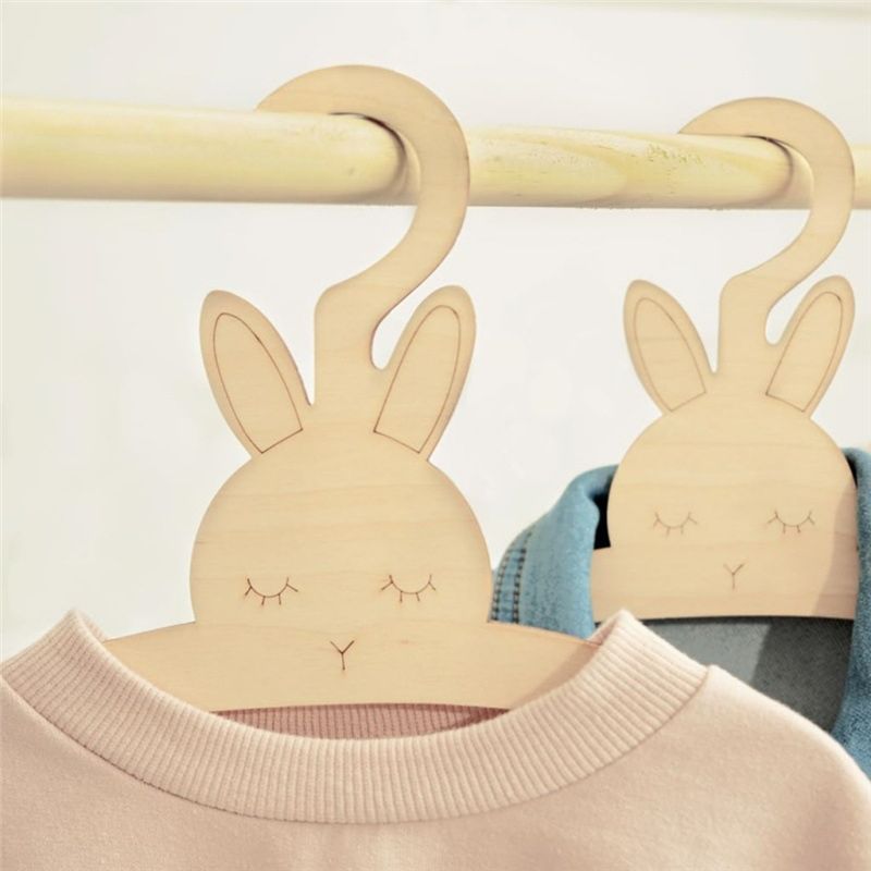 20 SZT. Urocze Drewniane Wiesz – Baby Clothing Hanging Rack recenzja i cena