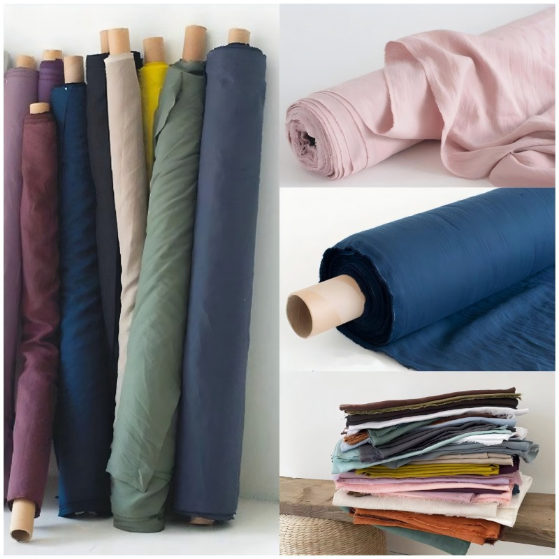 Tkanina z czystego lnu 280 cm  – Baby Clothing Organic recenzja i cena