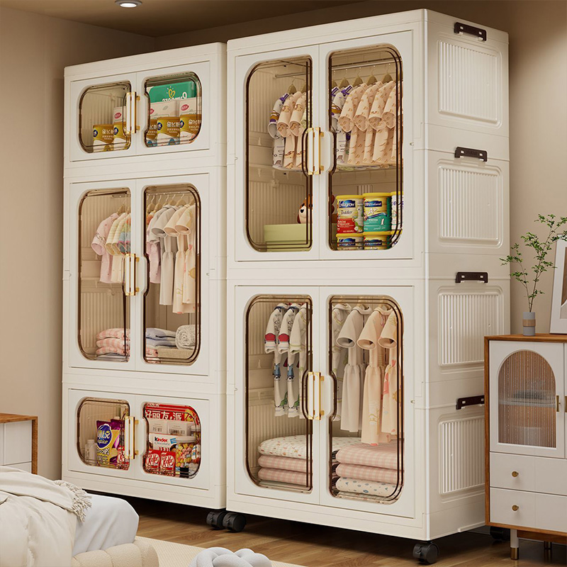 Kolorowa składana szafa dzieci – Baby Clothing Dresser recenzja i cena