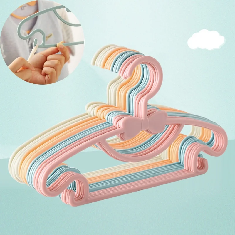 5-50 szt. Wieszaki dla dzieci, – Baby Clothing Hanging Rack recenzja i cena