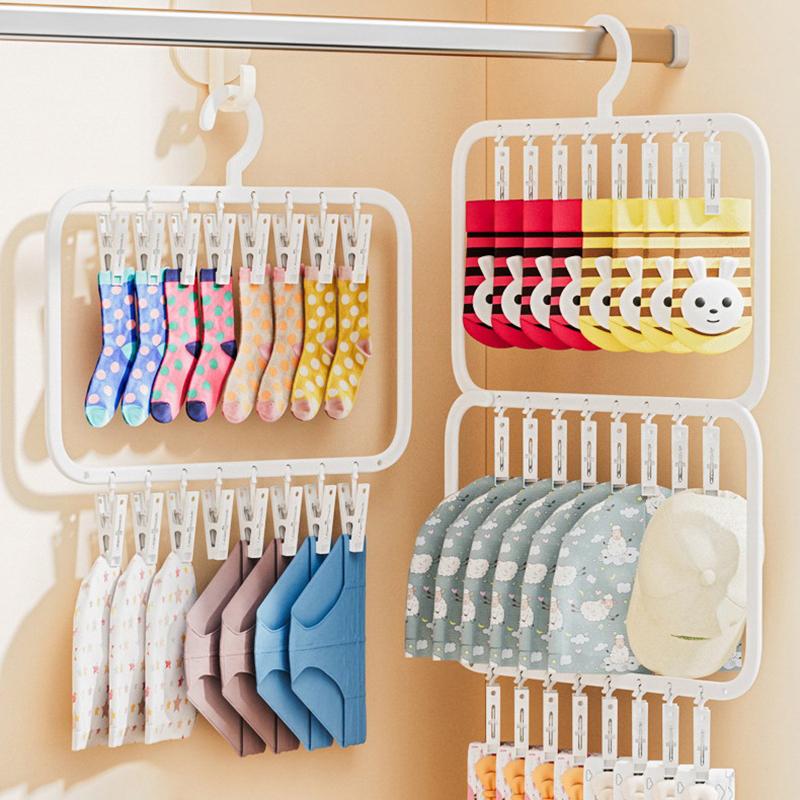 Wielofunkcyjny wieszak do susz – Baby Clothing Hanging Rack recenzja i cena